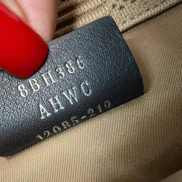 FENDI Technical Fabric Plexiglass FF Medium Fendi Sunshine Shopper Tote Beige - Picture 8 of 16